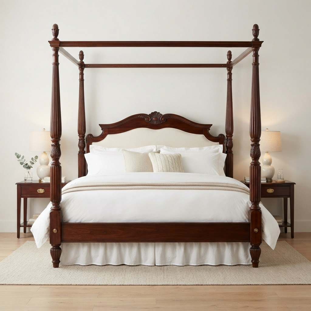 Grandeur Mahogany Poster Bed